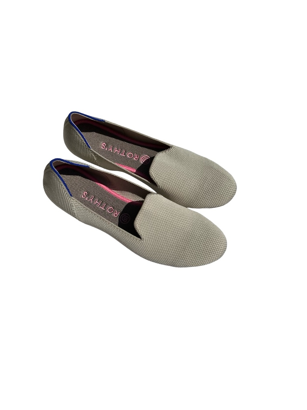 Rothy’s  Grey Slip-On Women’s Casual knit Loafers, sz 10